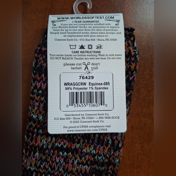 Worlds Softest Socks Assorted - Womens Sz 6-11 - (4 Designs Available) - Picture 3 of 16